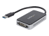 StarTech.com USB 3.0 to DVI Adapter with 1 Port USB Hub - Venstre vinkel