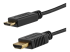 StarTech.com 6 ft High Speed HDMI Cable with Ethernet- HDMI to HDMI Mini- M/M (HDMIACMM6S) - Højre vinkel