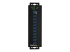 StarTech.com 10 Port USB Hub with Power Adapter, Surge Protection, Metal Industrial USB 3.0 Data Transfer Hub, Din Rail, Wall or Desk Mountable, High Speed USB 3.1/ USB 3.2 Gen 1 5Gbps Hub - Forside
