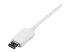 StarTech.com 2m White Micro USB Cable Cord - Nærbillede