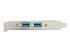 StarTech.com 2 Port USB 3.0 A Female Slot Plate Adapter - Nærbillede