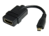 StarTech.com 5in High Speed HDMI Adapter Cable - Højre vinkel