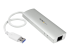 StarTech.com 3-Port USB 3.0 Hub with Gigabit Ethernet - Højre vinkel
