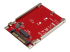 StarTech.com M.2. PCI-e NVMe to U.2 (SFF-8639) Adapter - Højre vinkel