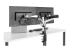 StarTech.com Desk Mount Dual Monitor Arm - Tilbage