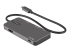 StarTech.com USB C Multiport Adapter, USB-C to 4K 30Hz HDMI, 100W Power Delivery Pass-through, SD/MicroSD Slot, 3-Port USB 3.0 Hub, USB Type-C Mini Dock, 12" (30cm) Long Attached Cable - Top