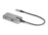 StarTech.com USB C Multiport Adapter, USB-C to 4K 60Hz HDMI 2.0, 100W Power Delivery Pass-through (PD 3.0), 3-Port 10Gbps USB Hub, USB Type-C Mini Dock, 10" (25cm) Cable - Højre vinkel
