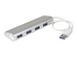 StarTech.com 4 Port Portable USB 3.0 Hub with Built-in Cable - Tilbage