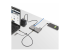 StarTech.com 2-Port USB-C/USB-A Hub with GbE and RS232 Serial, 2x USB-A - Tilbage