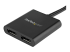 StarTech.com 2-Port Multi Monitor Adapter, DisplayPort 1.2 MST Hub, Dual 4K 30Hz or 1080p, USB Bus Powered, Video Splitter for Extended Desktop Mode on Windows Only, DP to 2x DP MST Hub - Nærbillede