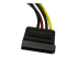 StarTech.com 6in 4 Pin LP4 to SATA Power Cable Adapter - Nærbillede