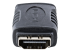 StarTech.com HDMI to HDMI Adapter, High Speed HDMI to HDMI Connector, 4K 30Hz HDMI to HDMI Coupler, HDMI to HDMI Converter - Venstre side