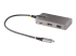StarTech.com USB-C Multiport Adapter, 4K 60Hz HDMI, HDR, 3-Port USB Hub, 100W Power Delivery Pass-Through, USB Type C Mini Docking Station, Certified Works with Chromebook - Top