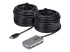 StarTech.com USB Extender Hub, 24m USB 2.0 Extension Cable with 4-Port USB Hub, Active/Bus Powered USB Repeater Cable, Optional 10W Power Supply Included - Venstre vinkel