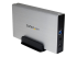 StarTech.com 3.5in Silver Aluminum USB 3.0 External SATA III SSD / HDD Enclosure with UASP - Højre vinkel