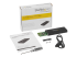 StarTech.com M.2 SSD Enclosure for M.2 SATA SSDs - Venstre vinkel