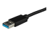 StarTech.com USB 3.0 to HDMI Adapter, 1080p (1920x1200), Slim/Compact USB to HDMI Display Adapter Converter for Monitor, USB Type-A External Video & Graphics Card, Black, Windows Only - Nærbillede