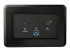 StarTech.com Conference Room Docking Station, Universal Laptop Dock, 4K HDMI, 60W Power Delivery, USB Hub, GbE, Audio, In-Table Connectivity Box For Huddle/Boardroom Collaboration Space - Forside