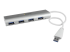 StarTech.com 4 Port Portable USB 3.0 Hub with Built-in Cable - Tilbage