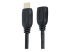 StarTech.com 2m (6ft) HDMI Extension Cable, Ultra HD HDMI Male to Female Cable, 4K HDMI Cable Extender, 4K 30Hz UHD HDMI Cable with Ethernet M/F, High Speed HDMI 1.4 Cable, 10.2Gbps - Højre vinkel