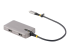 StarTech.com USB-C Multiport Adapter, 4K 60Hz HDMI, HDR, 3-Port USB Hub, 100W Power Delivery Pass-Through, USB Type C Mini Docking Station, Certified Works with Chromebook - Højre vinkel