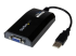 StarTech.com USB to VGA Adapter - Venstre vinkel