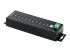 StarTech.com 10-Port Industrial USB 2.0 Hub, Rugged USB Hub w/15kV Air/8kV Contact ESD Level 4 Protection, DIN/Wall/Desk Mountable USB-A Hub, Multiport USB Hub with Locking Ports - Højre vinkel