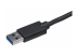 StarTech.com USB 3.0 to HDMI Adapter, 1080p (1920x1200), Slim/Compact USB to HDMI Display Adapter Converter for Monitor, USB Type-A External Video & Graphics Card, Black, Windows Only - Nærbillede