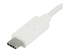 StarTech.com 4 Port USB C Hub with 1x USB-C & 3x USB-A Ports (SuperSpeed 5Gbps), USB Bus Powered, Compact Portable/Laptop USB 3.0 Adapter Hub, USB 3.1 Gen 1/USB 3.2 Gen 1 Type-C Hub, White - Højre vinkel