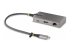 StarTech.com USB-C Multiport Adapter, 4K 60Hz HDMI w/HDR, 2-Port 5Gbps USB 3.0 Hub, 100W Power Delivery Pass-Through, GbE, USB Type C Mini Docking Station, Works with Chromebook certified - Top
