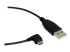StarTech.com 6 ft. (1.8 m) Right Angle Micro USB Cable - Venstre vinkel