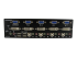 StarTech.com 4 Port DVI VGA Dual Monitor KVM Switch USB with Audio and USB 2.0 Hub (SV431DDVDUA) - Tilbage
