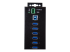 StarTech.com 10 Port USB Hub with Power Adapter, Surge Protection, Metal Industrial USB 3.0 Data Transfer Hub, Din Rail, Wall or Desk Mountable, High Speed USB 3.1/ USB 3.2 Gen 1 5Gbps Hub - Nærbillede