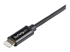 StarTech.com 2m (6ft) Long Black Apple® 8-pin Lightning Connector to USB Cable for iPhone / iPod / iPad - Nærbillede