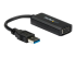 StarTech.com USB 3.0 to VGA Display Adapter 1920x1200, On-Board Driver Installation, Video Converter with External Graphics Card - Venstre vinkel