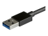 StarTech.com 4 Port USB 3.0 Hub, USB-A to 4x USB 3.0 Type-A with Individual On/Off Port Switches, SuperSpeed 5Gbps USB 3.1/USB 3.2 Gen 1, USB Bus Powered, Portable, 9.8" Attached Cable - Nærbillede