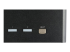 StarTech.com 2 Port Triple Monitor DisplayPort KVM Switch, 4K 60Hz UHD HDR, Desktop 4K DP 1.2 KVM with 2 Port USB 3.0 Hub (5Gbps) & 4x USB 2.0 HID Ports, Audio, Hotkey Switching, TAA - Nærbillede