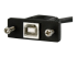 StarTech.com 3 ft Panel Mount USB Cable B to B - Nærbillede