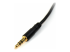 StarTech.com 6 ft Slim 3.5mm Stereo Audio Cable - Nærbillede