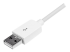 StarTech.com 3m (10ft) Long White Apple® 8-pin Lightning Connector to USB Cable for iPhone / iPod / iPad - Højre vinkel