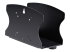 StarTech.com PC Wall Mount Bracket, For Desktop Computers Up To 40lb, Toolless Width Adjustment 1.9-7.8in (50-200mm), Heavy-Duty Steel, CPU Tower/Case Shelf/Holder, Includes Mounting Hardware and Spacers (2NS-CPU-WALL-MOUNT) - Højre vinkel