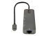 StarTech.com USB C Multiport Adapter, USB-C to 4K 60Hz HDMI 2.0, 100W Power Delivery Pass-through, SD/MicroSD, 2-Port USB 3.0 Hub, GbE, USB Type-C Mini Dock, 12" (30cm) Long Attached Cable - Venstre side