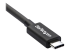 StarTech.com 2m (6.6ft) Thunderbolt 3 Cable, 20Gbps, 100W PD, 4K Video, Thunderbolt-Certified, Compatible w/ TB4/USB 3.2/DisplayPort - Nærbillede