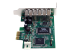 StarTech.com 7 Port PCI Express Low Profile High Speed USB 2.0 Adapter Card - Højre vinkel