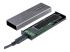 StarTech.com USB-C 10Gbps to M.2 NVMe or M.2 SATA SSD Enclosure, Tool-free M.2 PCIe/SATA NGFF SSD Enclosure, Portable Aluminum Case, USB Type-C & USB-A Host Cables, For 2230/2242/2260/2280 - Inde