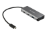 StarTech.com 4 Port USB C Hub w/ 2x USB A & 2x USB C, SuperSpeed 10Gbps USB Type-C 3.1/3.2 Gen 2 Hub, USB Bus Powered, Portable USB-C to USB Adapter Hub, Aluminum, 9.8" (25cm) Cable - Højre vinkel